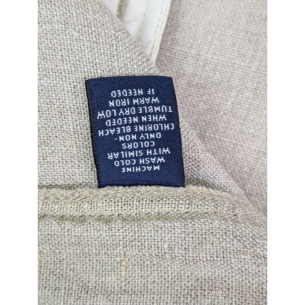 Daniel Cremieux Men’s Linen Khaki Cargo Shorts 36